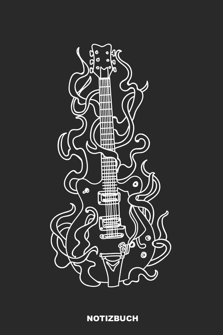 Notizbuch: Punktiertes Gitarre Notizbuch oder Giatrren Notizheft Gepunktet - Musik Journal fï¿½r Mï¿½nner und Frauen punktiert