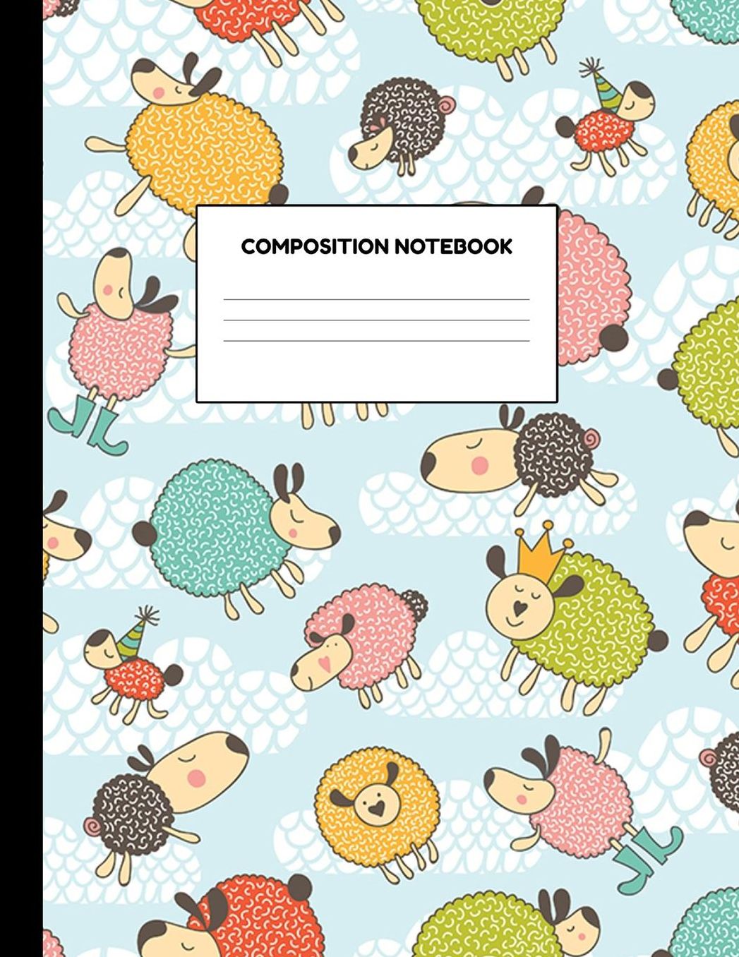 Composition Notebook: Wide Ruled Paper Notebook Journal - Blank Lined Workbook for Teens Kids Students Girls for Home School College for Writing Notes
