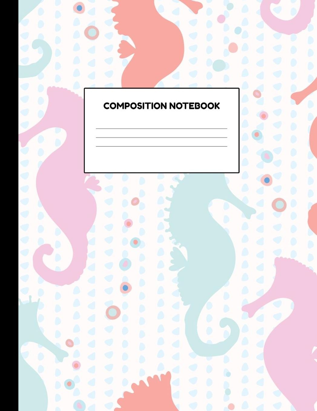 Composition Notebook: Wide Ruled Paper Notebook Journal - Blank Lined Workbook for Teens Kids Students Girls for Home School College for Writing Notes
