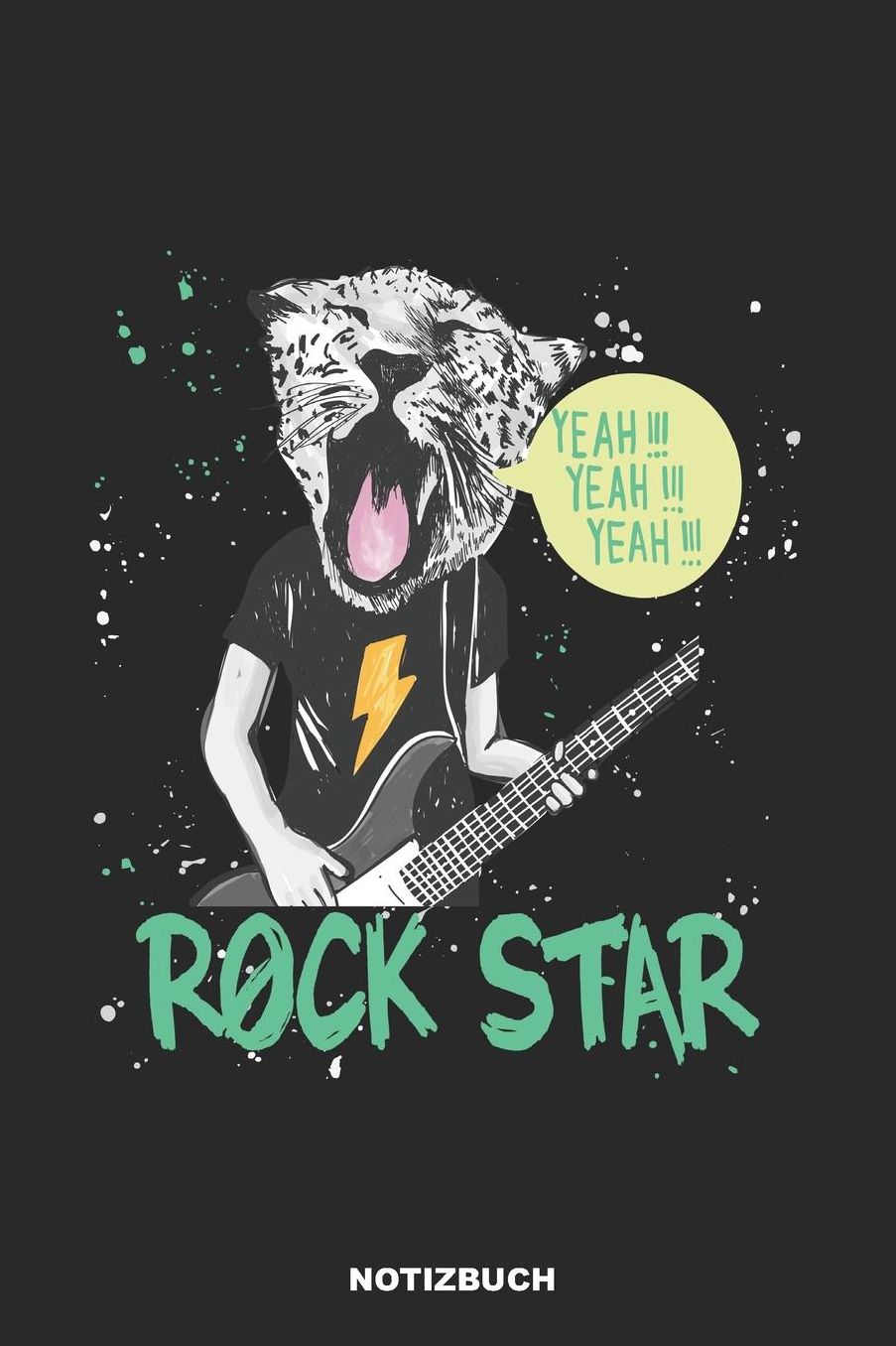 Notizbuch: Punktiertes Gitarre Notizbuch oder Giatrren Notizheft Gepunktet - Musik Journal fï¿½r Mï¿½nner und Frauen punktiert