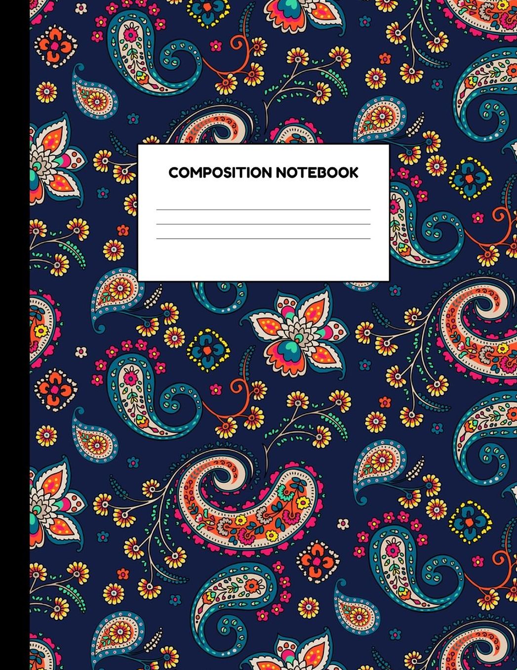 Composition Notebook: Wide Ruled Paper Notebook Journal - Blank Lined Workbook for Teens Kids Students Girls for Home School College for Writing Notes