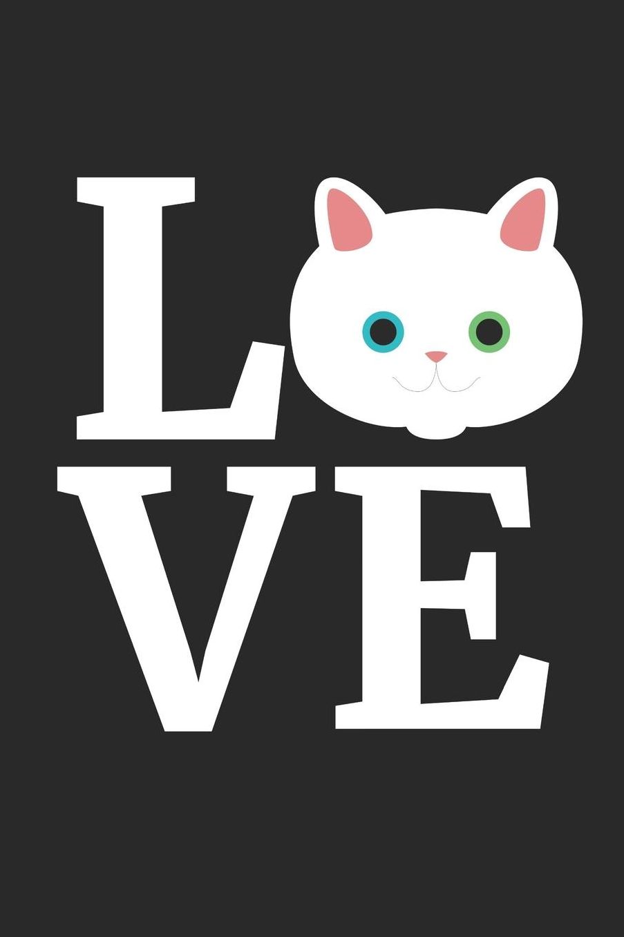 Turkish Angora Notebook - I Love My Turkish Angora Cat Cute Cat Lover Gift - Turkish Angora Journal: Medium College-Ruled Journey Diary, 110 page, Lined, 6x9 (15.2 x 22.9 cm)