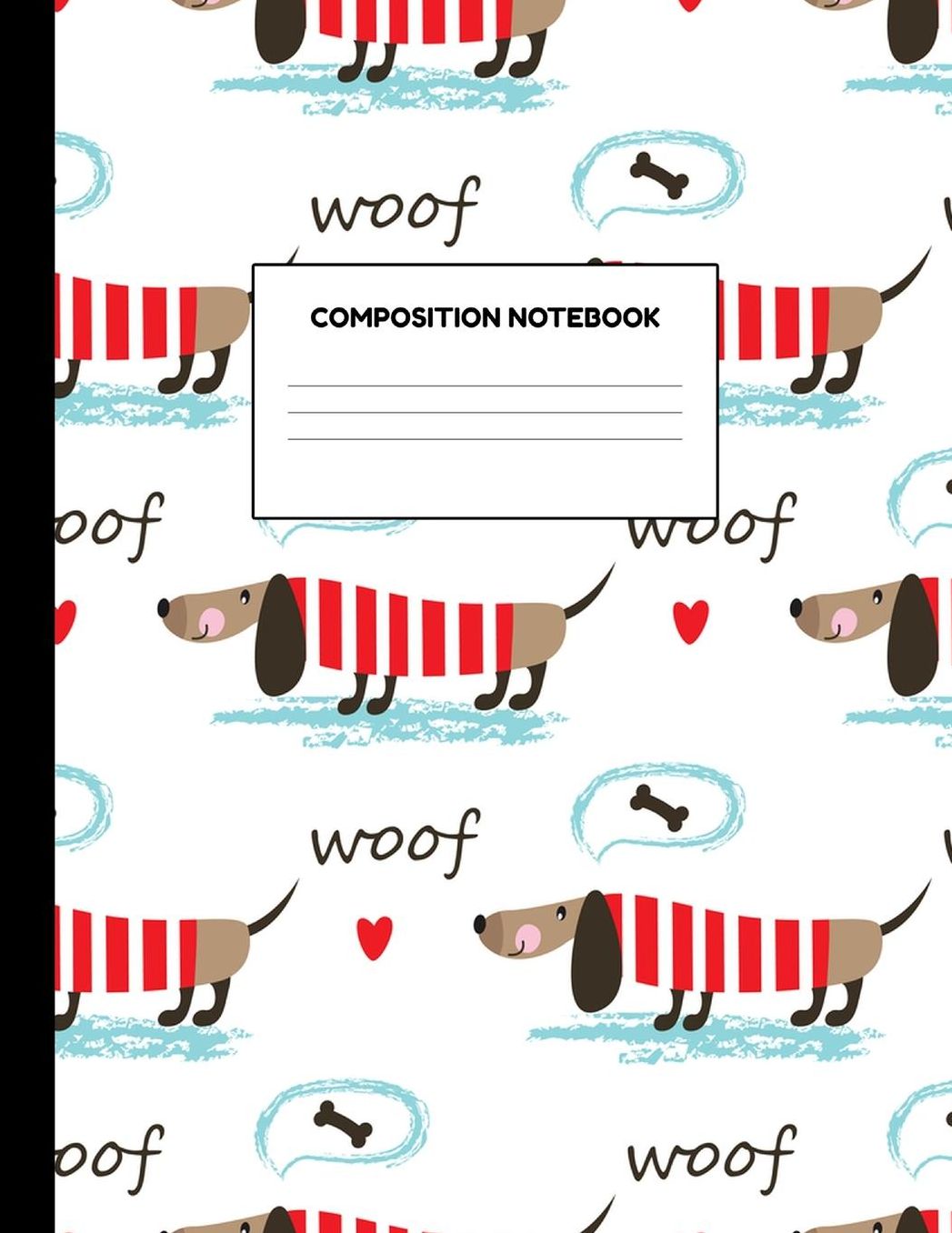 Composition Notebook: Wide Ruled Paper Notebook Journal - Blank Lined Workbook for Teens Kids Students Girls for Home School College for Writing Notes