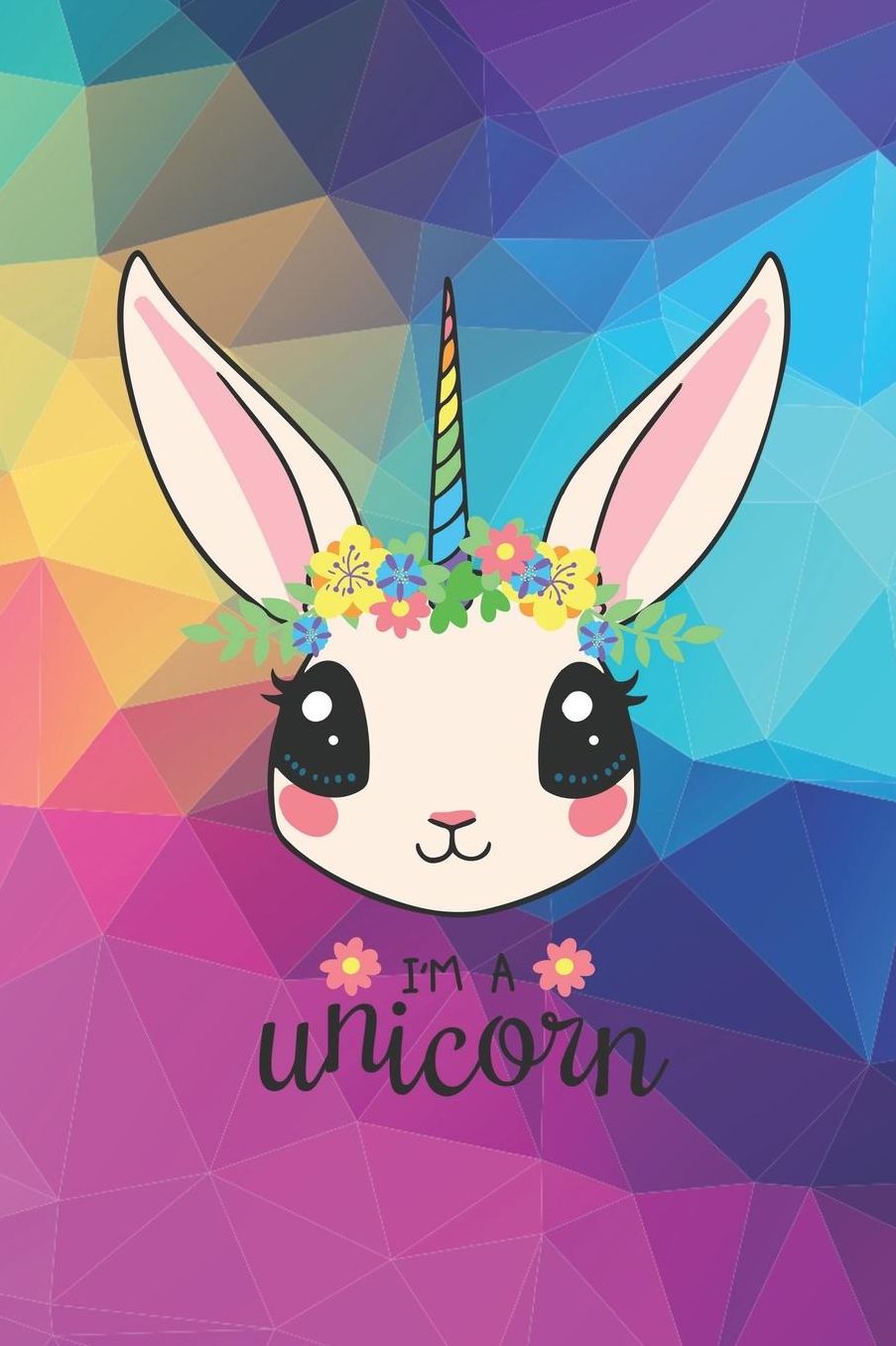 I'm a unicorn: Cute Rabbit Unicorn-Notebook