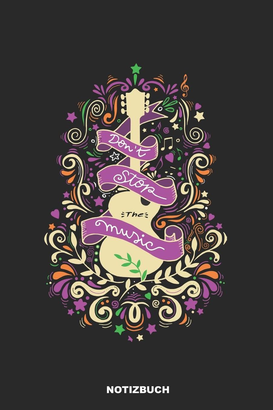 Notizbuch: Punktiertes Gitarre Notizbuch oder Giatrren Notizheft Gepunktet - Musik Journal fï¿½r Mï¿½nner und Frauen punktiert
