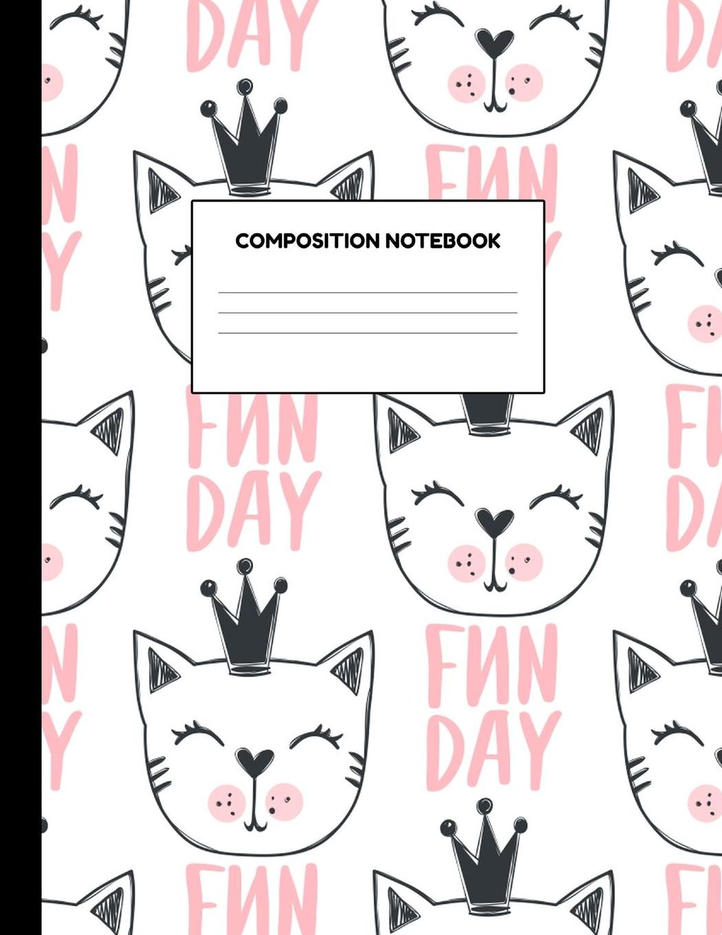 Composition Notebook: Wide Ruled Paper Notebook Journal - Blank Lined Workbook for Teens Kids Students Girls for Home School College for Writing Notes