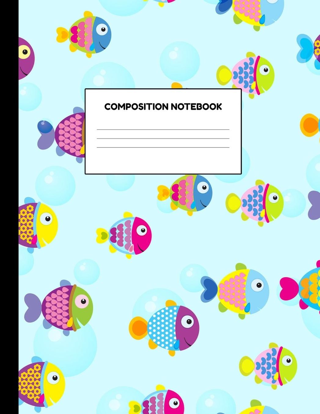 Composition Notebook: Wide Ruled Paper Notebook Journal - Blank Lined Workbook for Teens Kids Students Girls for Home School College for Writing Notes