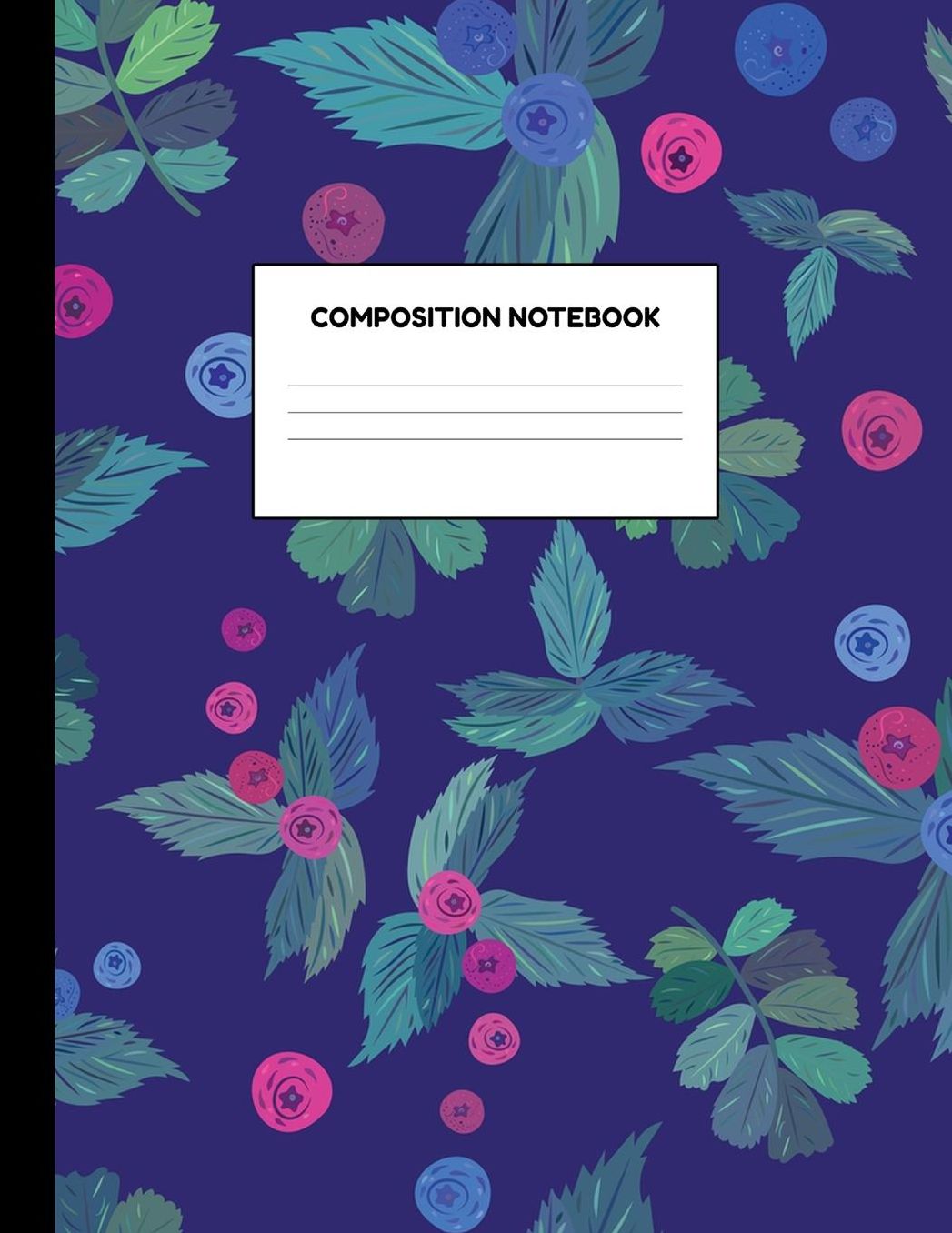 Composition Notebook: Wide Ruled Paper Notebook Journal - Blank Lined Workbook for Teens Kids Students Girls for Home School College for Writing Notes