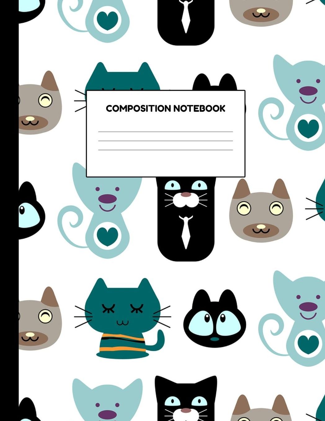 Composition Notebook: Wide Ruled Paper Notebook Journal - Blank Lined Workbook for Teens Kids Students Girls for Home School College for Writing Notes