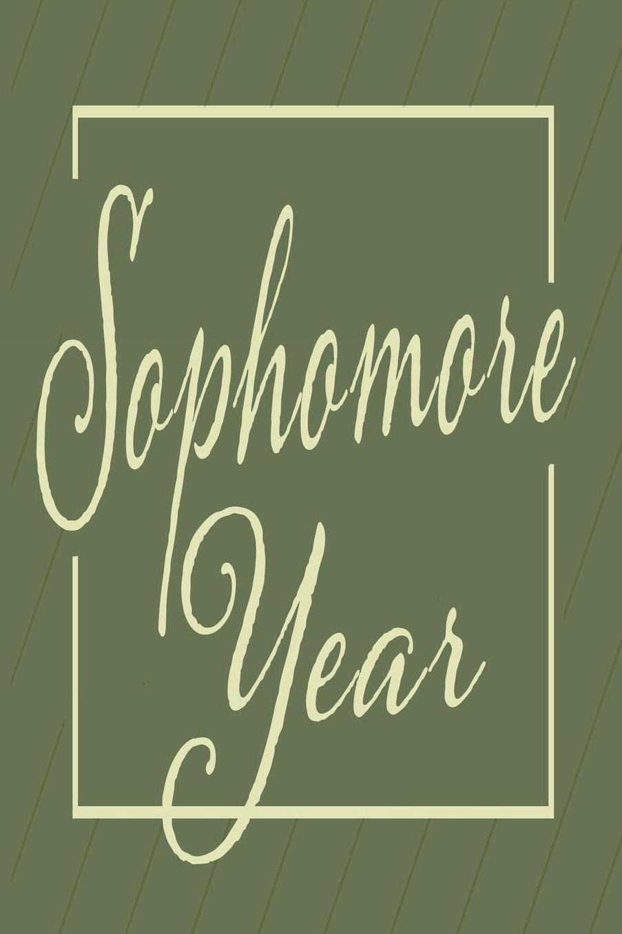 Sophomore Year: College notebook/Journal/Diary