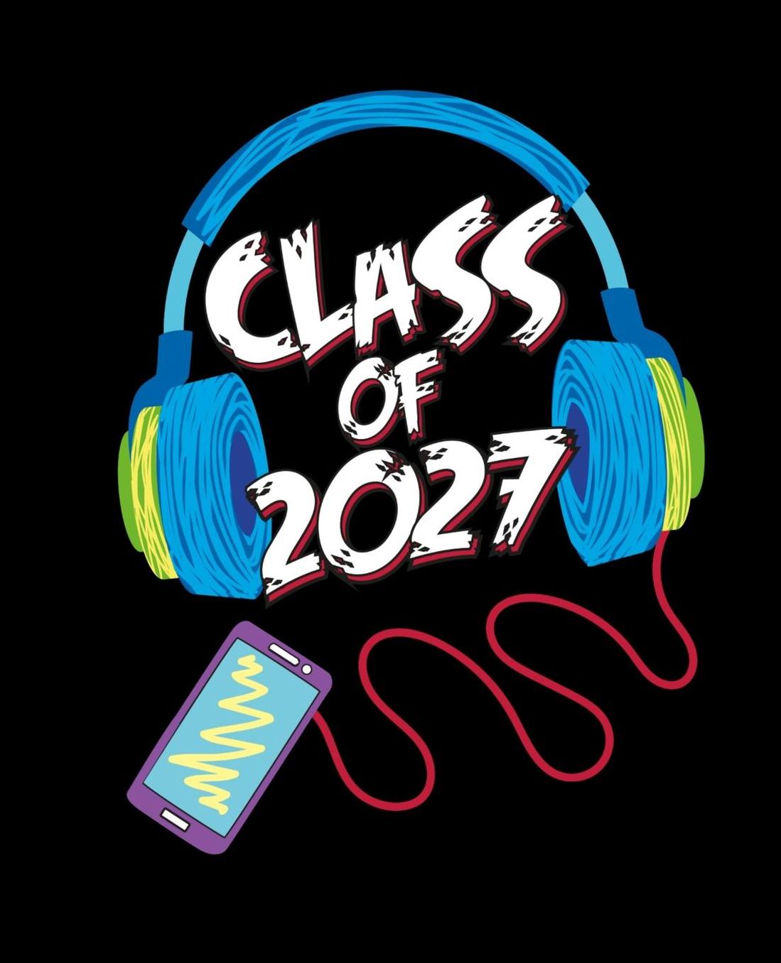 Class of 2027: Composition Notebook for School