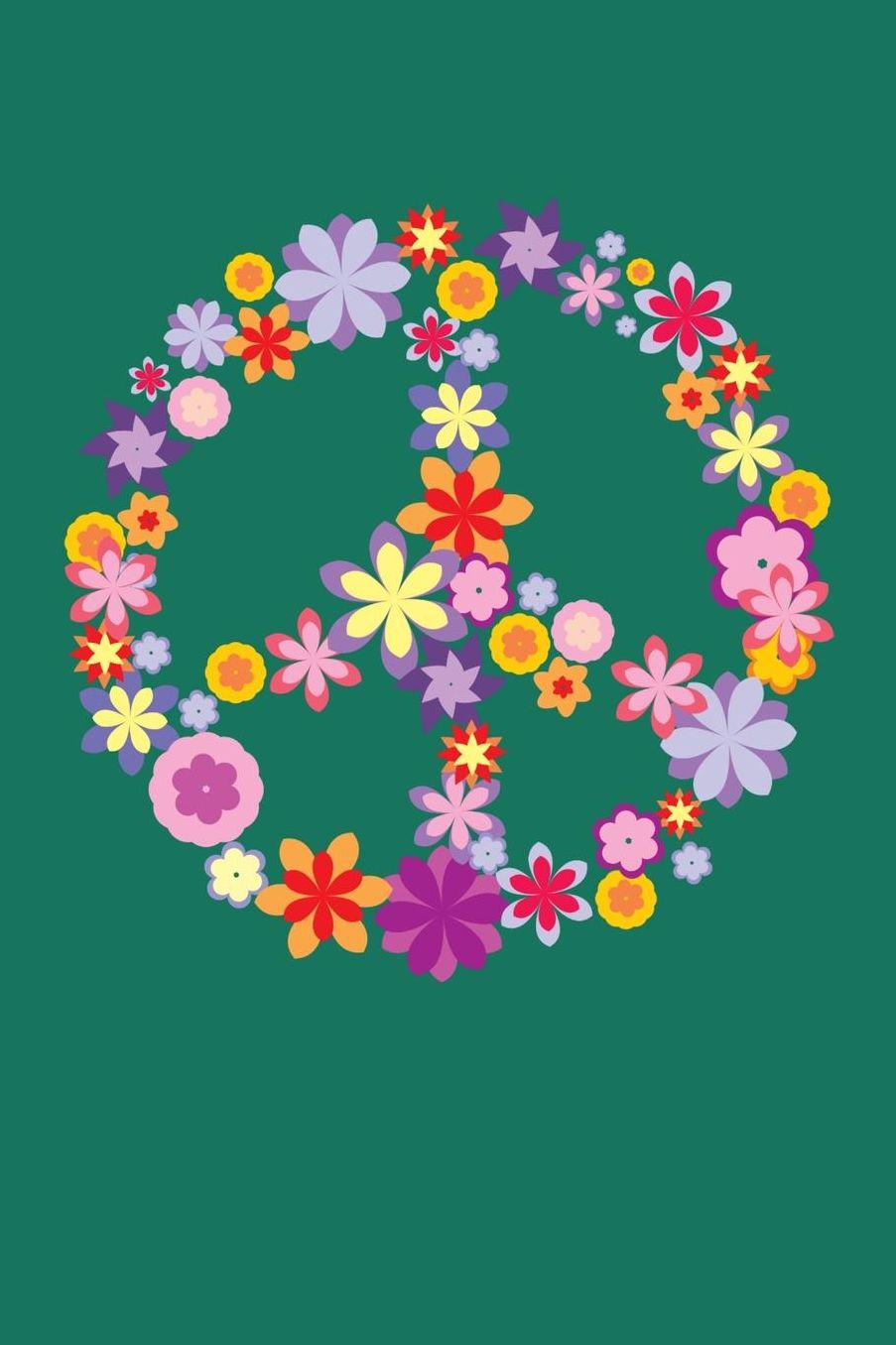Peace Love Good Vibes Journal: Hippie Journal, Hippies Peace Love Art Notebook Note-Taking Planner Book, Gypsy Soul Disco 70s 80s Lovers Birthday Present, Hippy Gifts for Hippie Party Festival