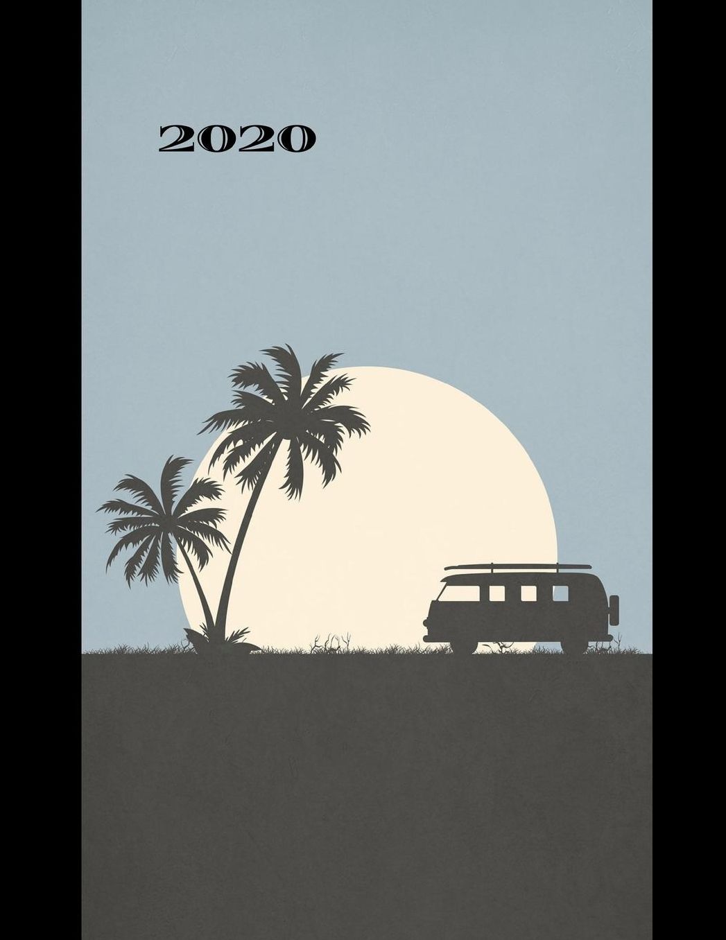 2020: Planner - 1 Day per Page - September 2019 to July 2020- Agenda, Calendar, Schedule Organizer and Journal Notebook - summer trip