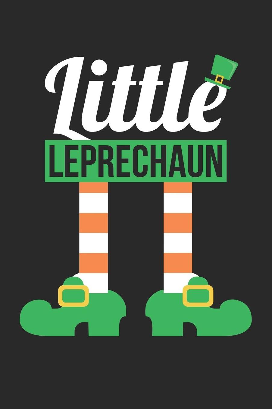 St. Patrick's Day Notebook - Kids Little Leprechaun Funny St Patricks Day Gift - St. Patrick's Day Journal: Medium College-Ruled Journey Diary, 110 page, Lined, 6x9 (15.2 x 22.9 cm)
