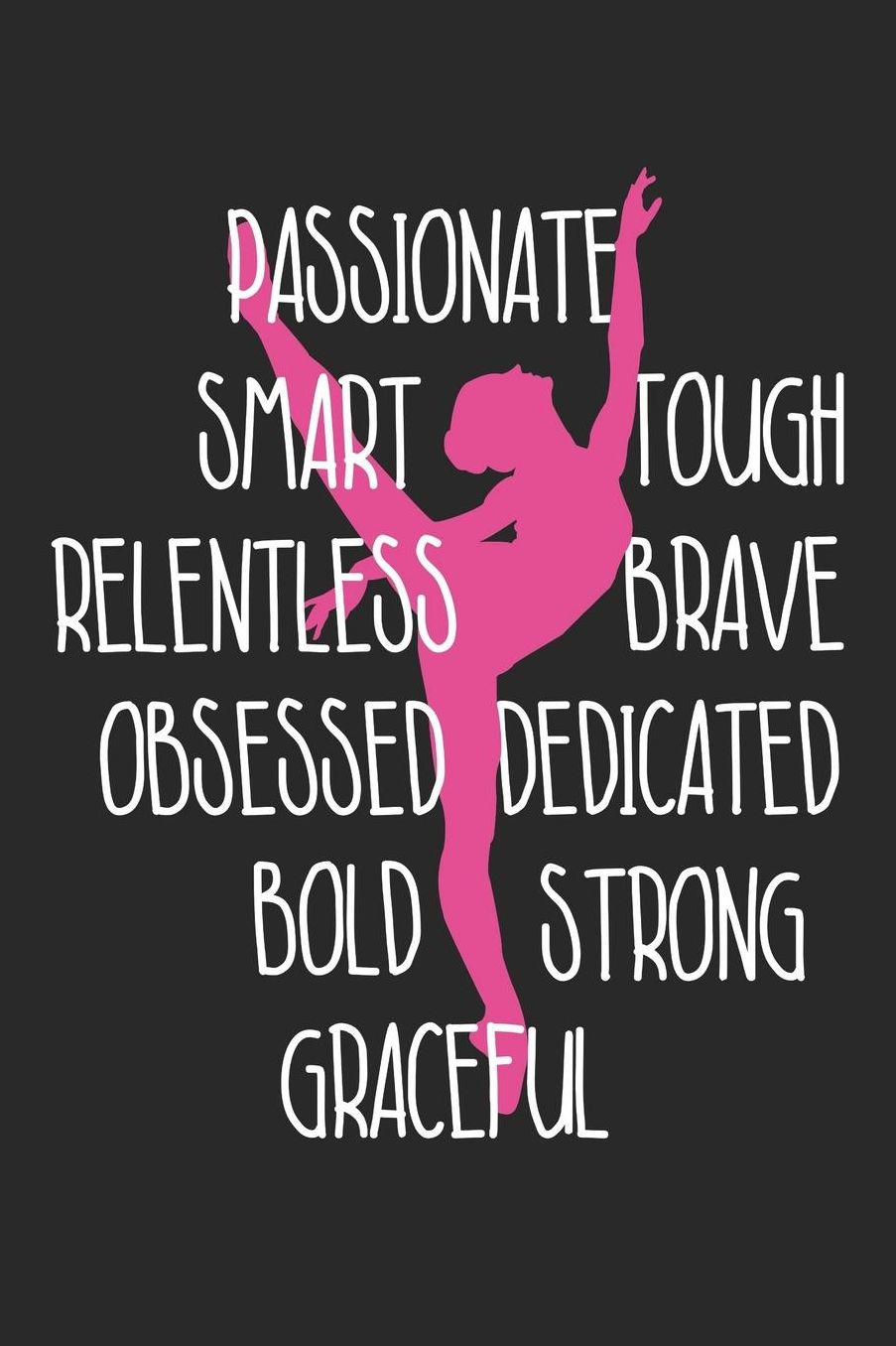 Gymnastics Notebook - Proud Gymnast Gift Novelty Gymnastics for Girls - Gymnastics Journal: Medium College-Ruled Journey Diary, 110 page, Lined, 6x9 (15.2 x 22.9 cm)