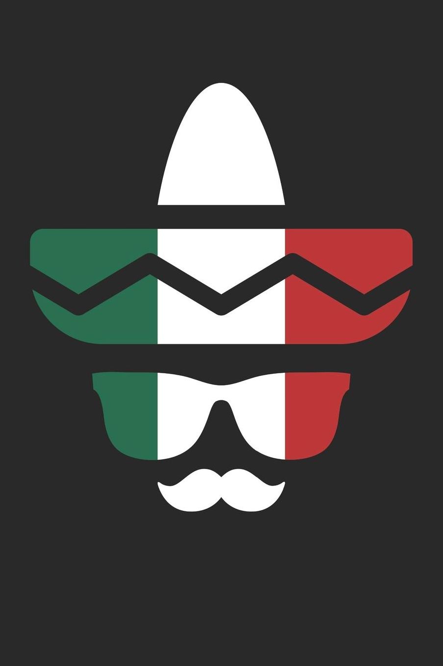 Cinco De Mayo Notebook - Mexican Sunglasses Moustache Sombrero Cinco De Mayo - Cinco De Mayo Journal: Medium College-Ruled Journey Diary, 110 page, Lined, 6x9 (15.2 x 22.9 cm)