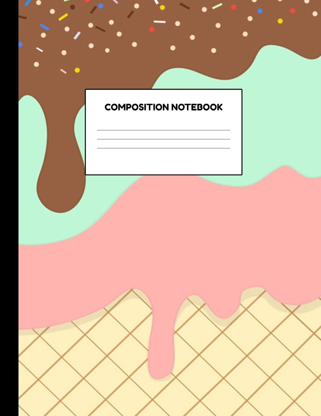 Composition Notebook: Wide Ruled Paper Notebook Journal - Blank Lined Workbook for Teens Kids Students Girls for Home School College for Writing Notes