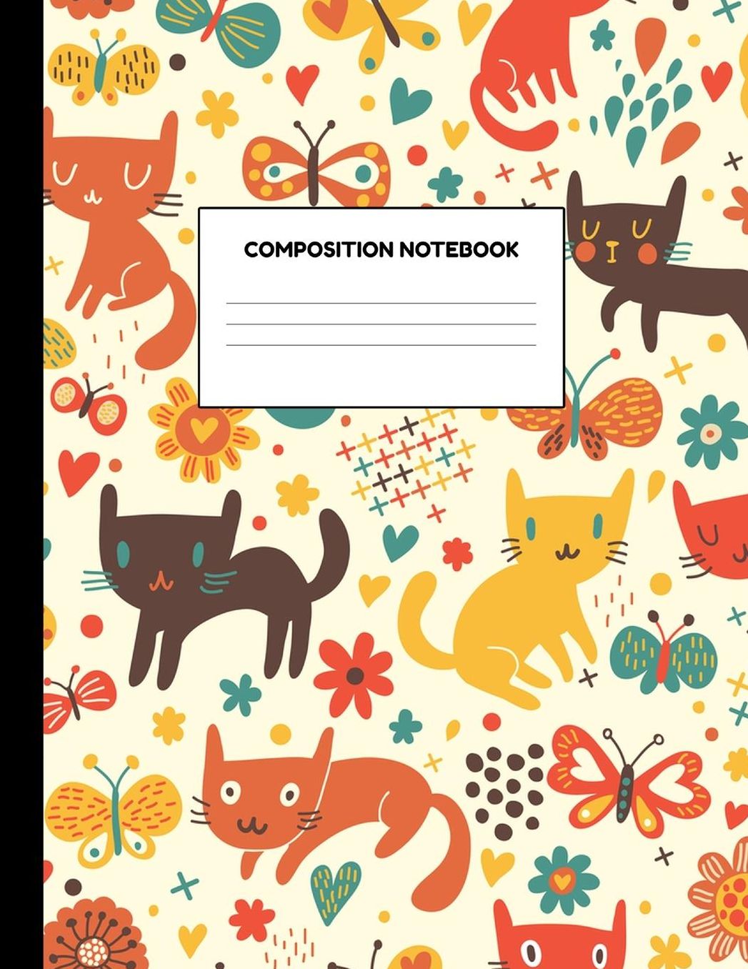 Composition Notebook: Wide Ruled Paper Notebook Journal - Blank Lined Workbook for Teens Kids Students Girls for Home School College for Writing Notes