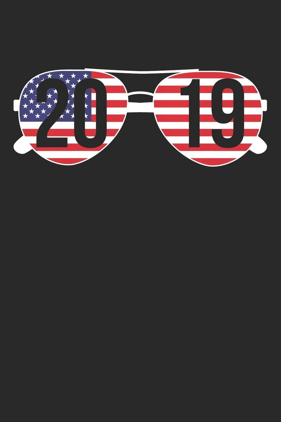 New Years Eve Notebook - 2019 USA Flag Patriotic New Year New Years Eve - New Years Eve Journal - New Years Eve Diary: Medium College-Ruled Journey Diary, 110 page, Lined, 6x9 (15.2 x 22.9 cm)