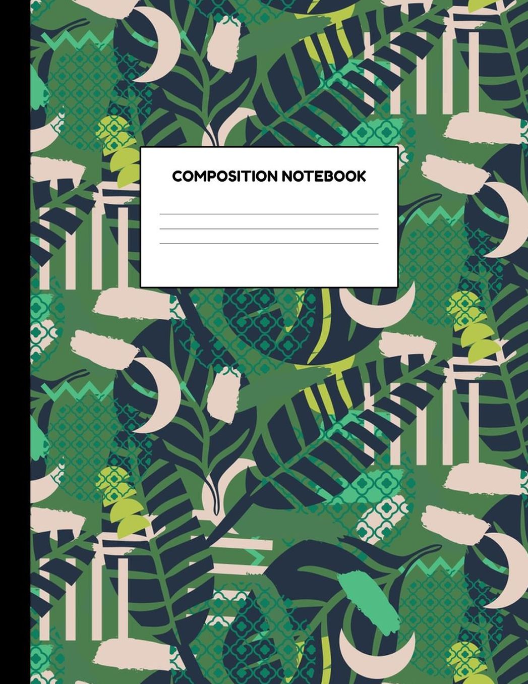 Composition Notebook: Wide Ruled Paper Notebook Journal - Blank Lined Workbook for Teens Kids Students Girls for Home School College for Writing Notes