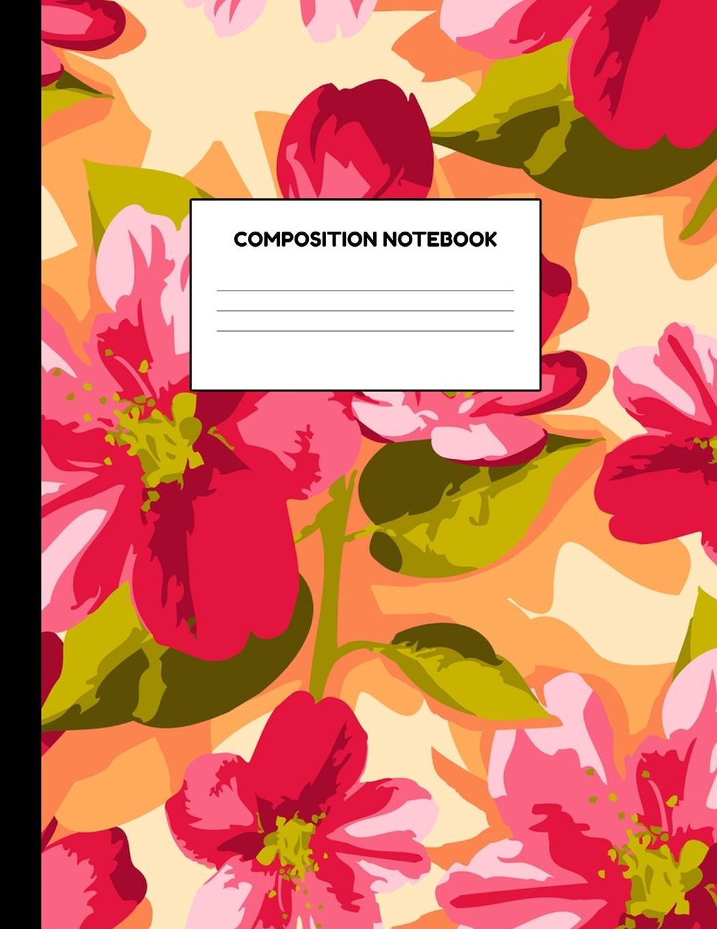 Composition Notebook: Wide Ruled Paper Notebook Journal - Blank Lined Workbook for Teens Kids Students Girls for Home School College for Writing Notes