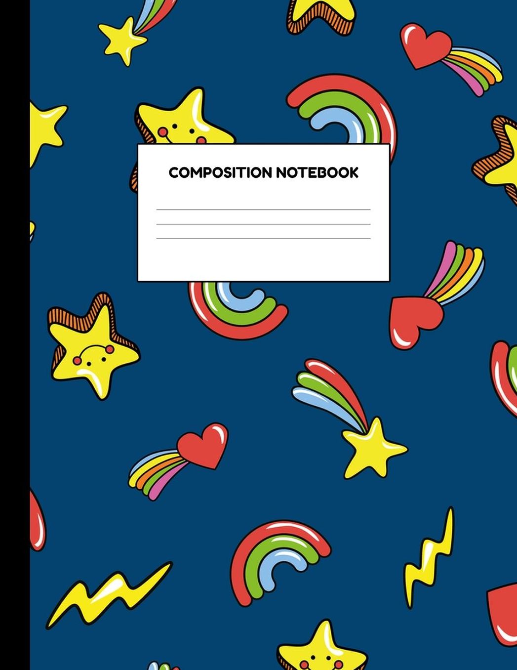 Composition Notebook: Wide Ruled Paper Notebook Journal - Blank Lined Workbook for Teens Kids Students Girls for Home School College for Writing Notes