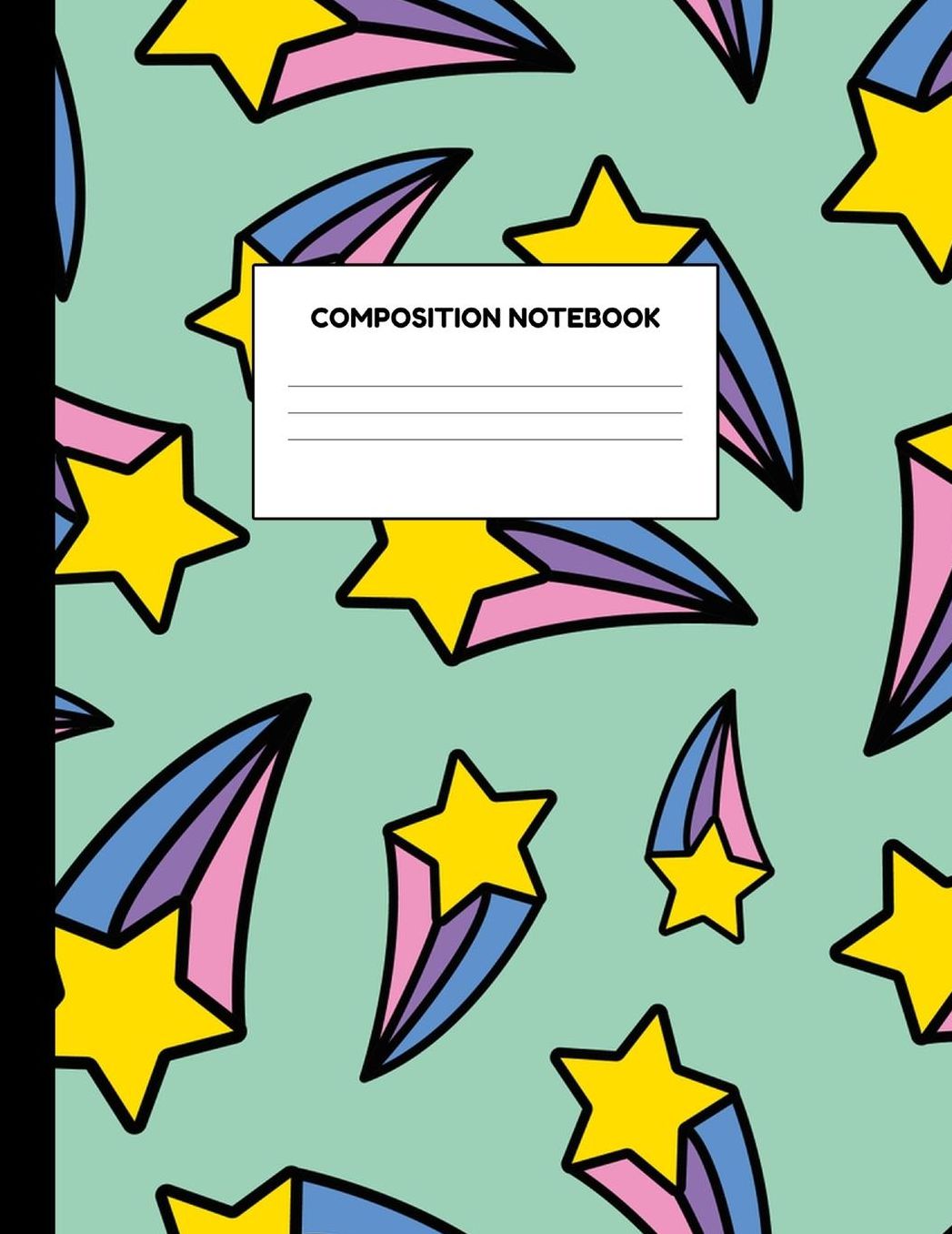 Composition Notebook: Wide Ruled Paper Notebook Journal - Blank Lined Workbook for Teens Kids Students Girls for Home School College for Writing Notes