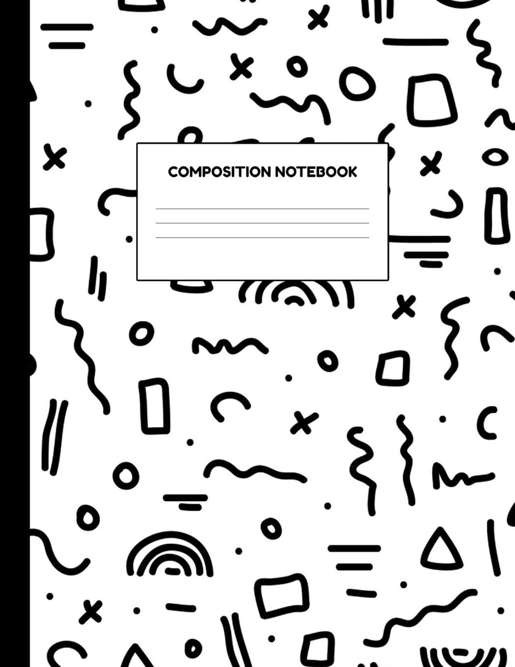 Composition Notebook: Wide Ruled Paper Notebook Journal - Blank Lined Workbook for Teens Kids Students Girls for Home School College for Writing Notes