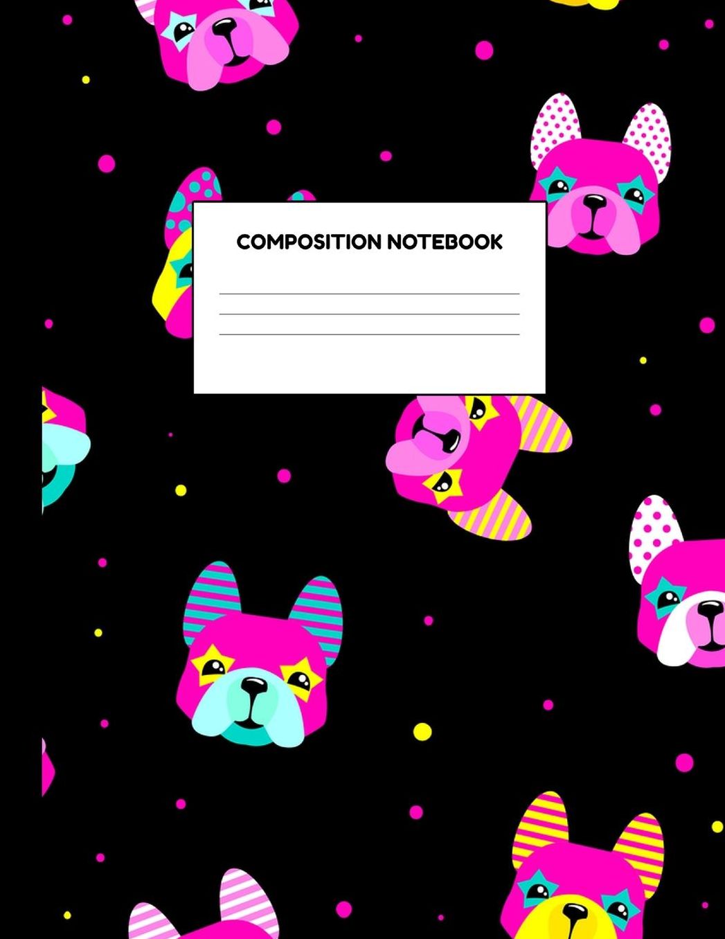 Composition Notebook: Wide Ruled Paper Notebook Journal - Blank Lined Workbook for Teens Kids Students Girls for Home School College for Writing Notes