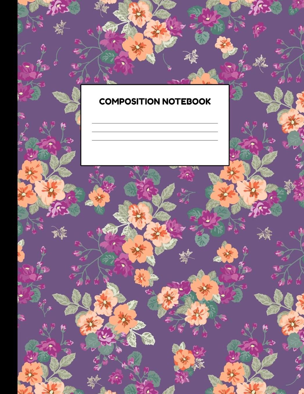 Composition Notebook: Wide Ruled Paper Notebook Journal - Blank Lined Workbook for Teens Kids Students Girls for Home School College for Writing Notes