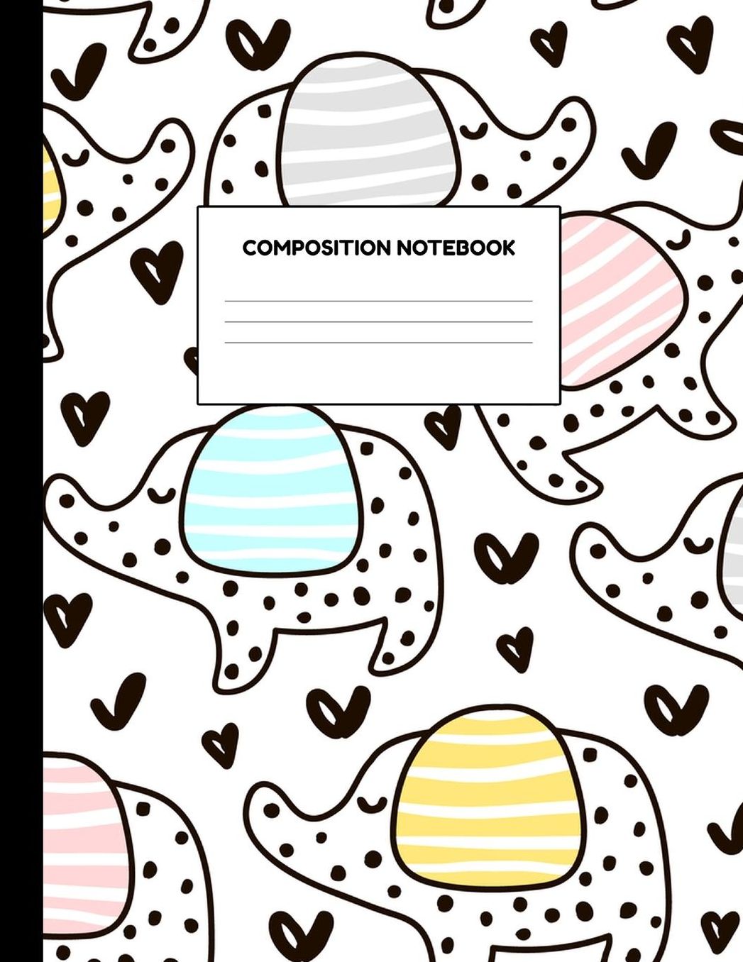 Composition Notebook: Wide Ruled Paper Notebook Journal - Blank Lined Workbook for Teens Kids Students Girls for Home School College for Writing Notes