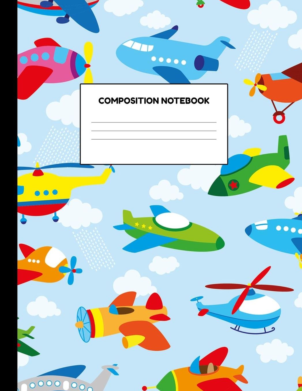Composition Notebook: Wide Ruled Paper Notebook Journal - Blank Lined Workbook for Teens Kids Students Girls for Home School College for Writing Notes