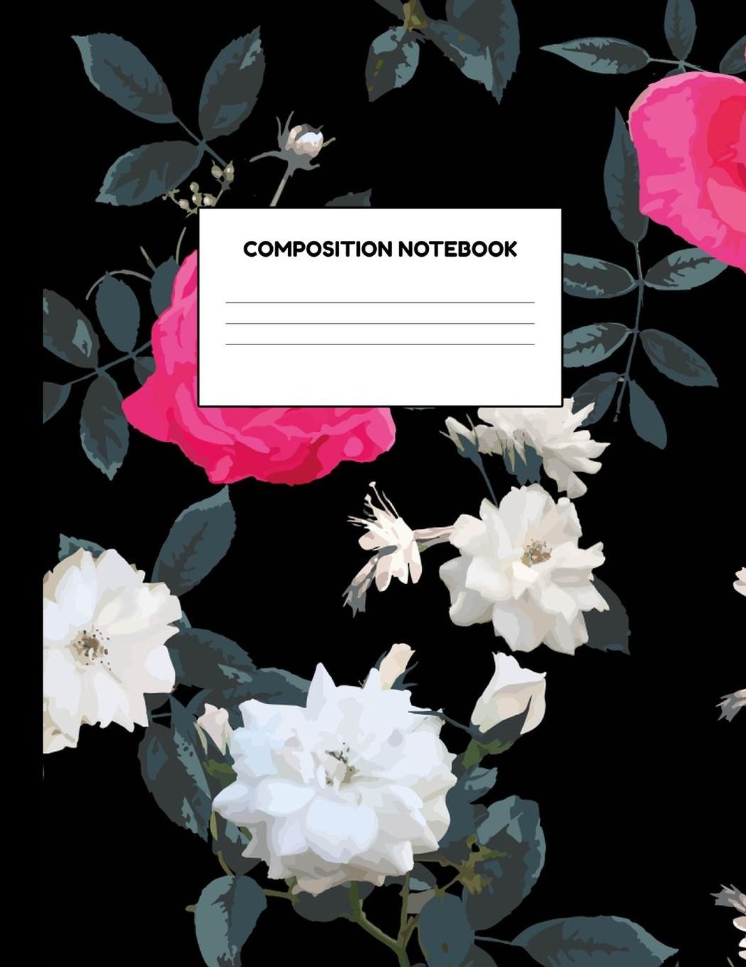 Composition Notebook: Wide Ruled Paper Notebook Journal - Blank Lined Workbook for Teens Kids Students Girls for Home School College for Writing Notes