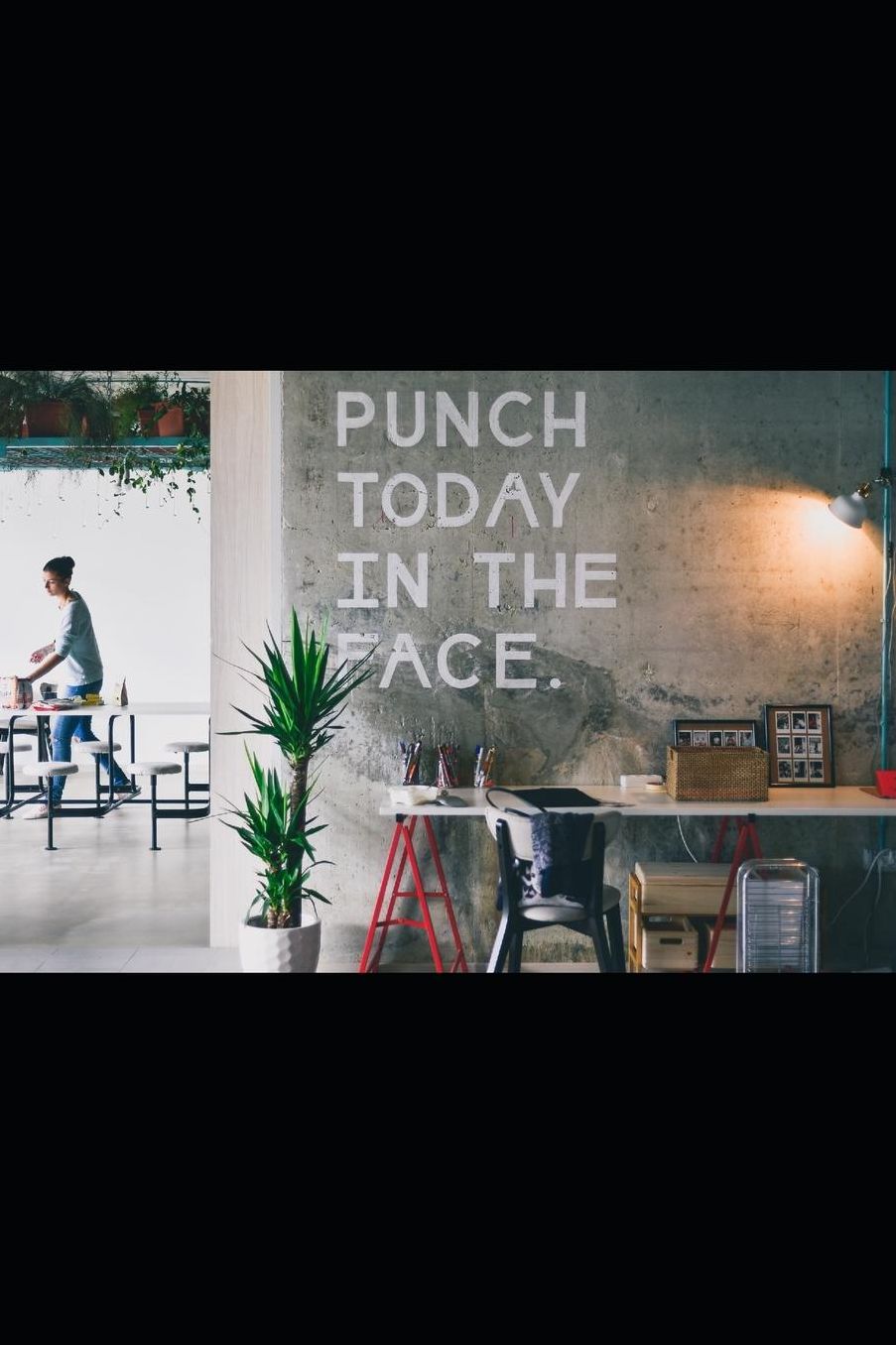Punch Today in the Face: Inspirational Notebook/Journal /Diary, Writing Book, Ruled, Prayer, Travel, Notebook For Men Women - 6x9 120 pages