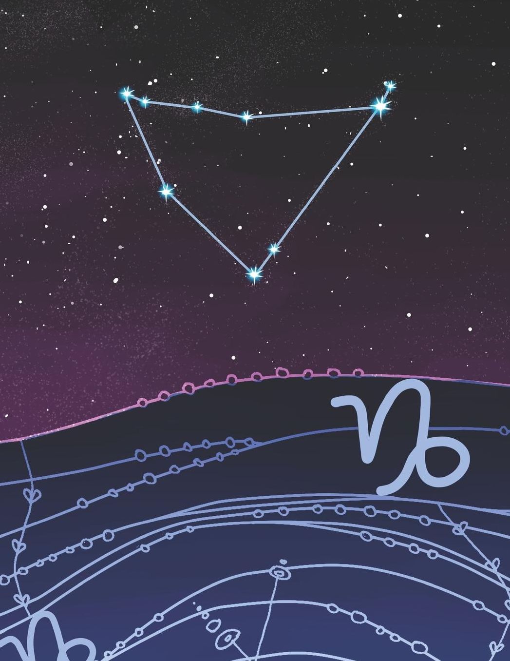 Capricorn Astrological Zodiac Sign Notebook: Best Capricorn zodiac College Ruled notebook to take notes with.