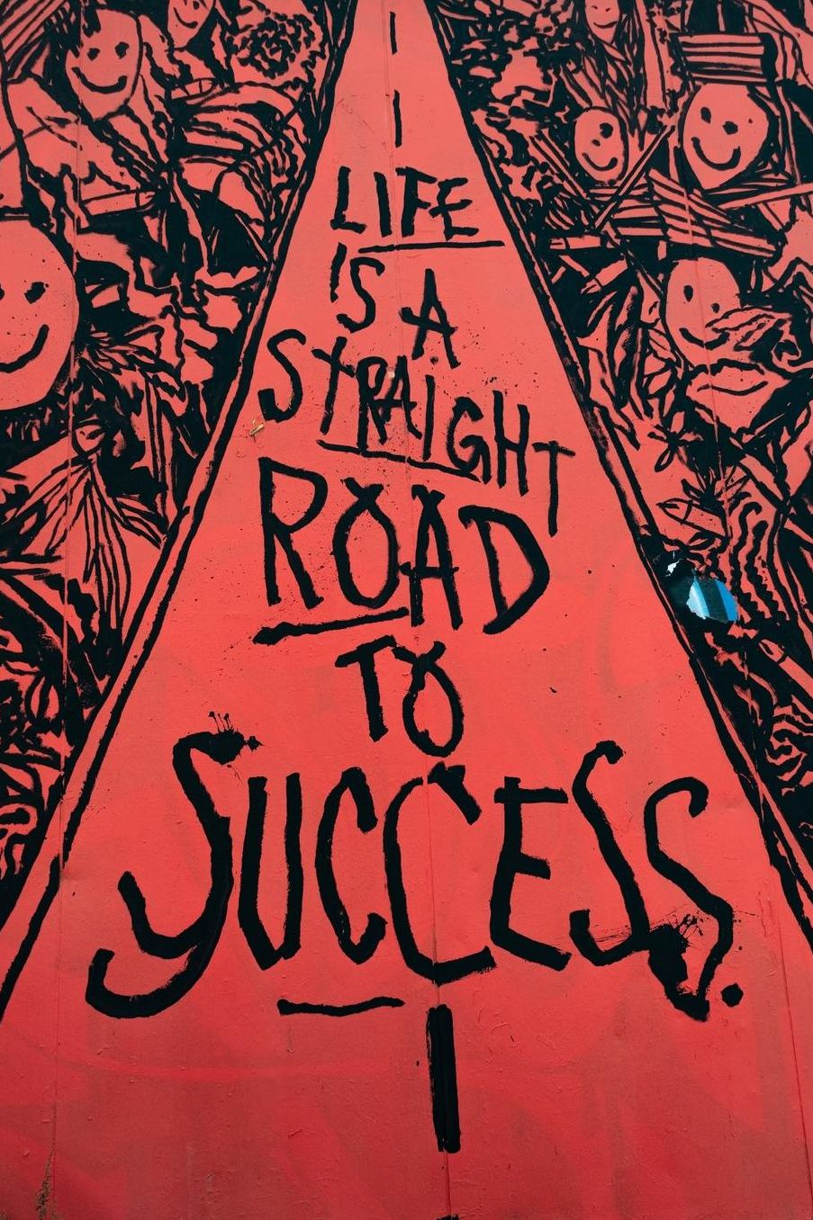 Life Is a Straight Road to Success: Inspirational Notebook/Journal /Diary, Writing Book, Ruled, Prayer, Travel, Notebook For Men Women - 6x9 120 pages