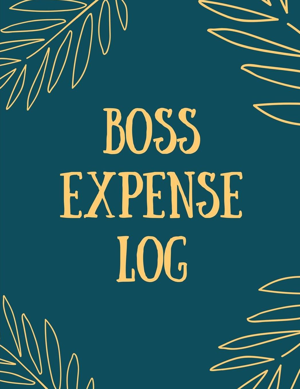 Boss Expense Log: Budgeting and Tax Tracker