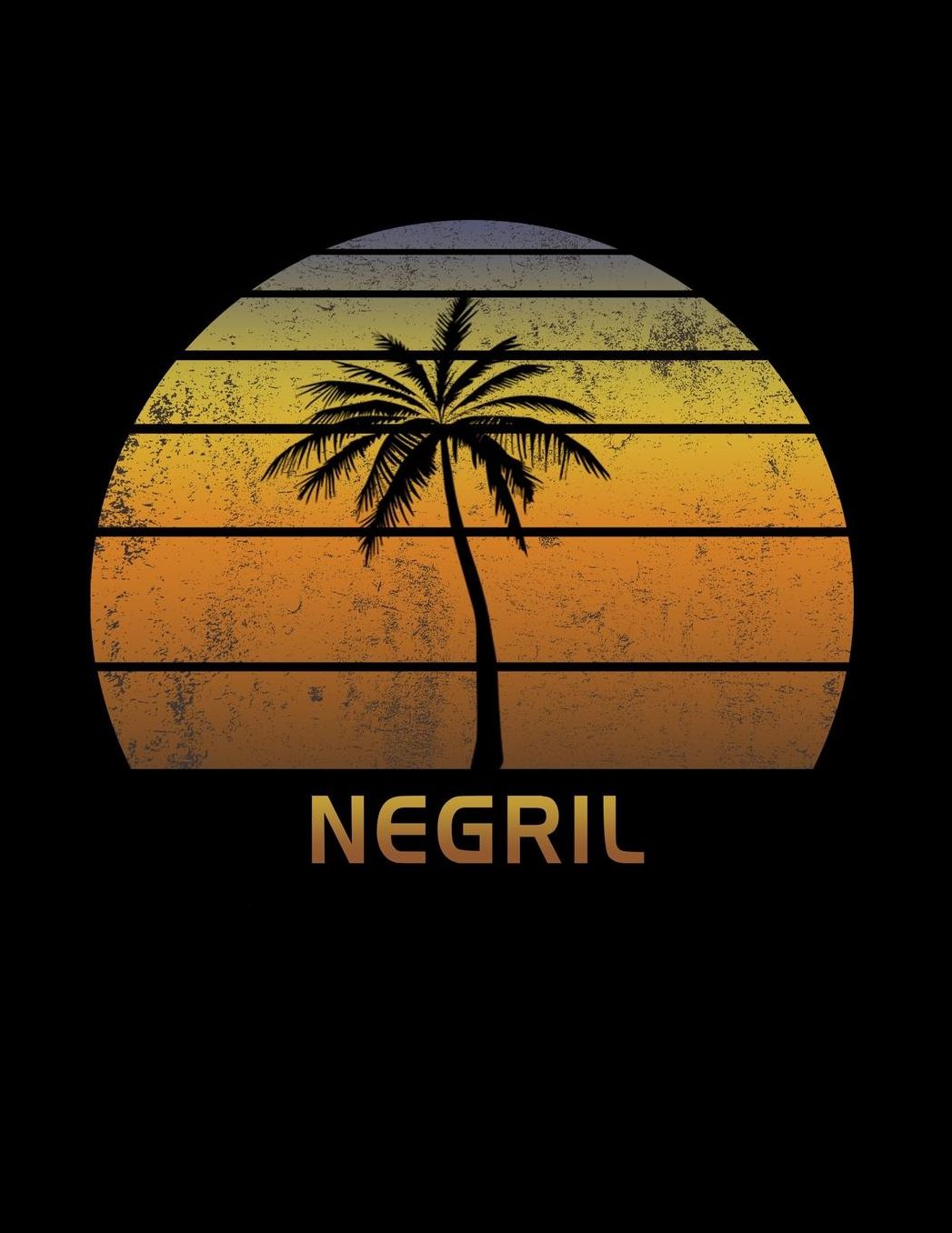 Negril: Jamaica Notebook Lined College Ruled Paper For Taking Notes. Stylish Journal Diary 8.5 x 11 Inch Soft Cover. For Home, Work Or School.