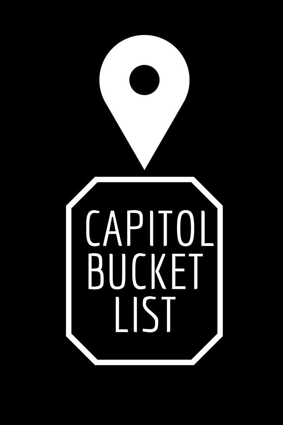 Capitol Bucket LIst: Novelty Bucket List Themed Notebook