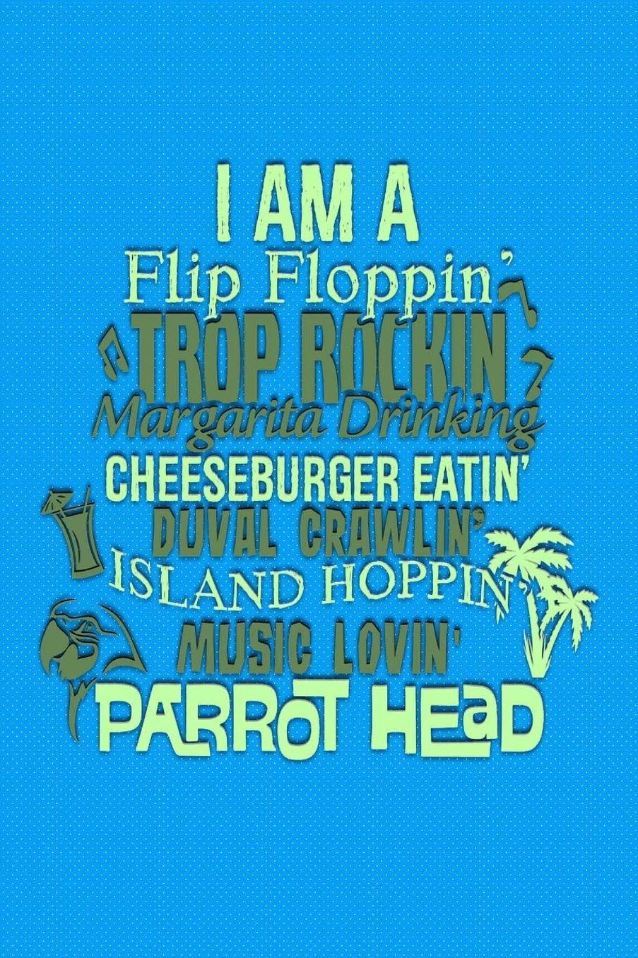 Flip Floppin Trop Rockin Margarita Drinking: Dot Grid World Travel Journal Diary Notebook
