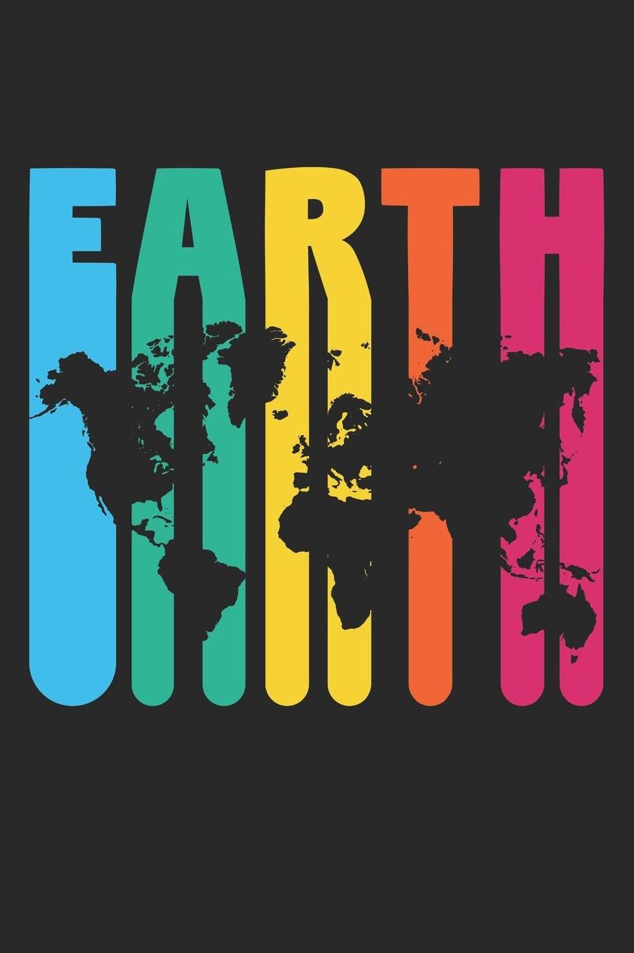 Earth Day Notebook - Vintage Earth Planet 2018 Science Earth Day Gift - Earth Day Journal: Medium College-Ruled Journey Diary, 110 page, Lined, 6x9 (15.2 x 22.9 cm)