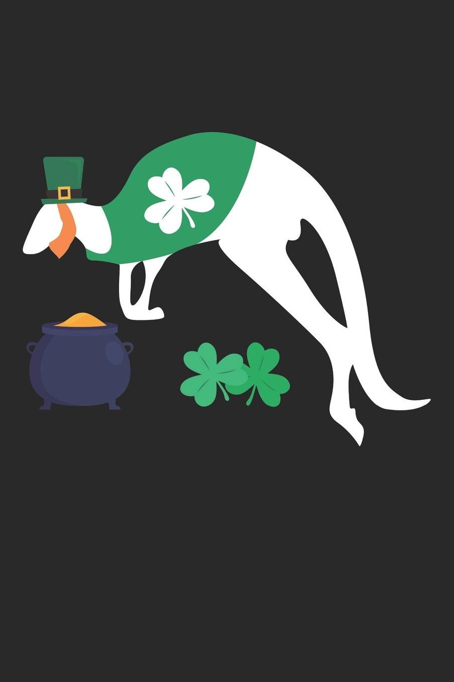 St. Patrick's Day Notebook - St. Patrick's Day Gift for Animal Lover - St. Patrick's Day Kangaroo Journal: Medium College-Ruled Journey Diary, 110 page, Lined, 6x9 (15.2 x 22.9 cm)