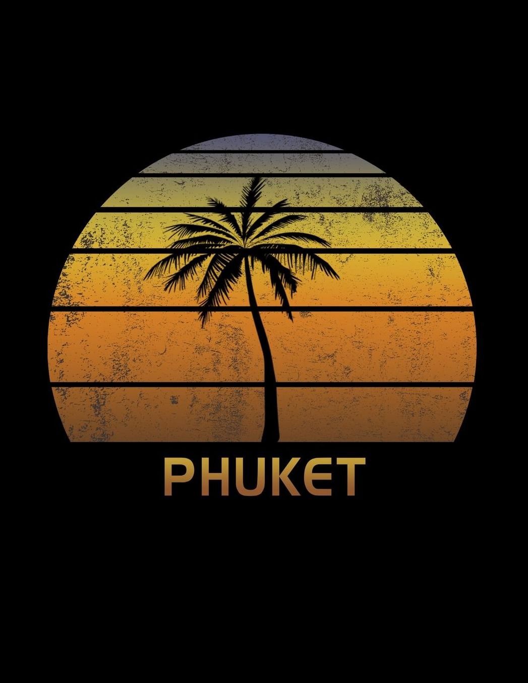 Phuket: Thailand Notebook Lined College Ruled Paper For Taking Notes. Stylish Journal Diary 8.5 x 11 Inch Soft Cover. For Home, Work Or School.