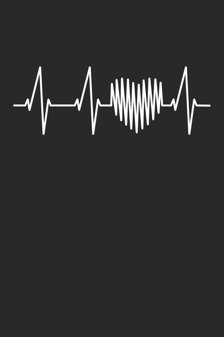 Valentine's Day Notebook - Valentine Heartbeat for Valentine's Day Gift Women Men - Valentine's Day Journal: Medium College-Ruled Journey Diary, 110 page, Lined, 6x9 (15.2 x 22.9 cm)