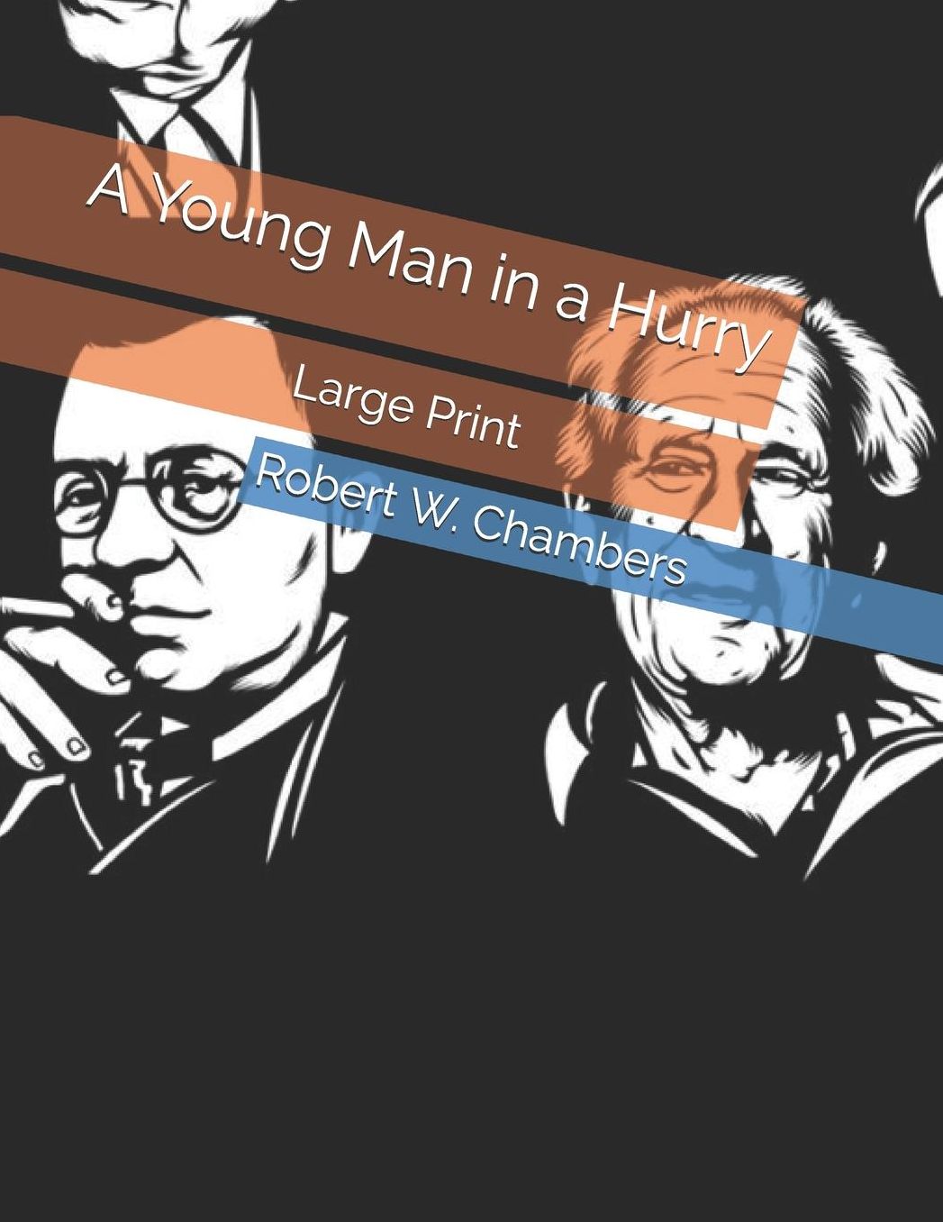 A Young Man in a Hurry: Large Print