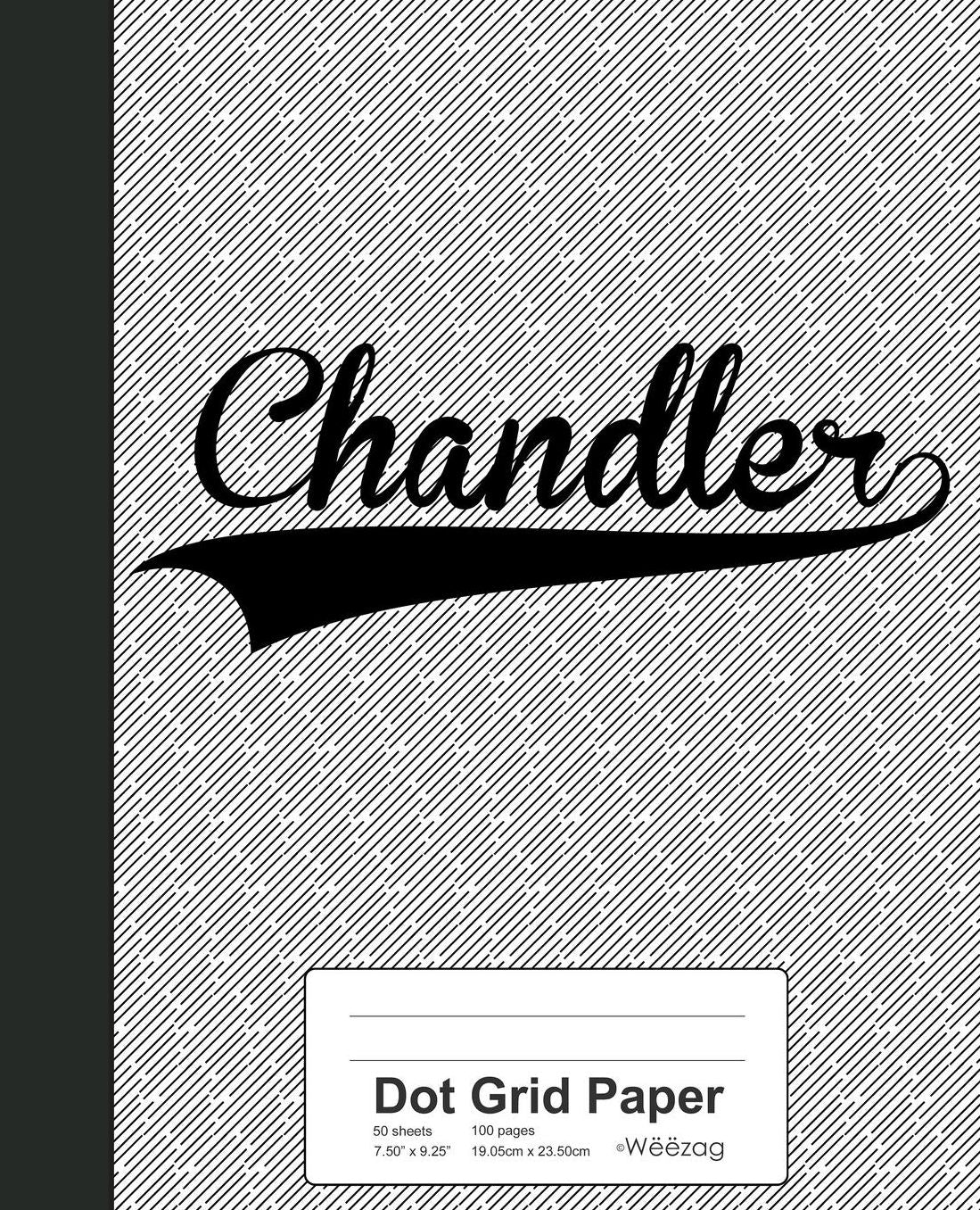 Dot Grid Paper: CHANDLER Notebook
