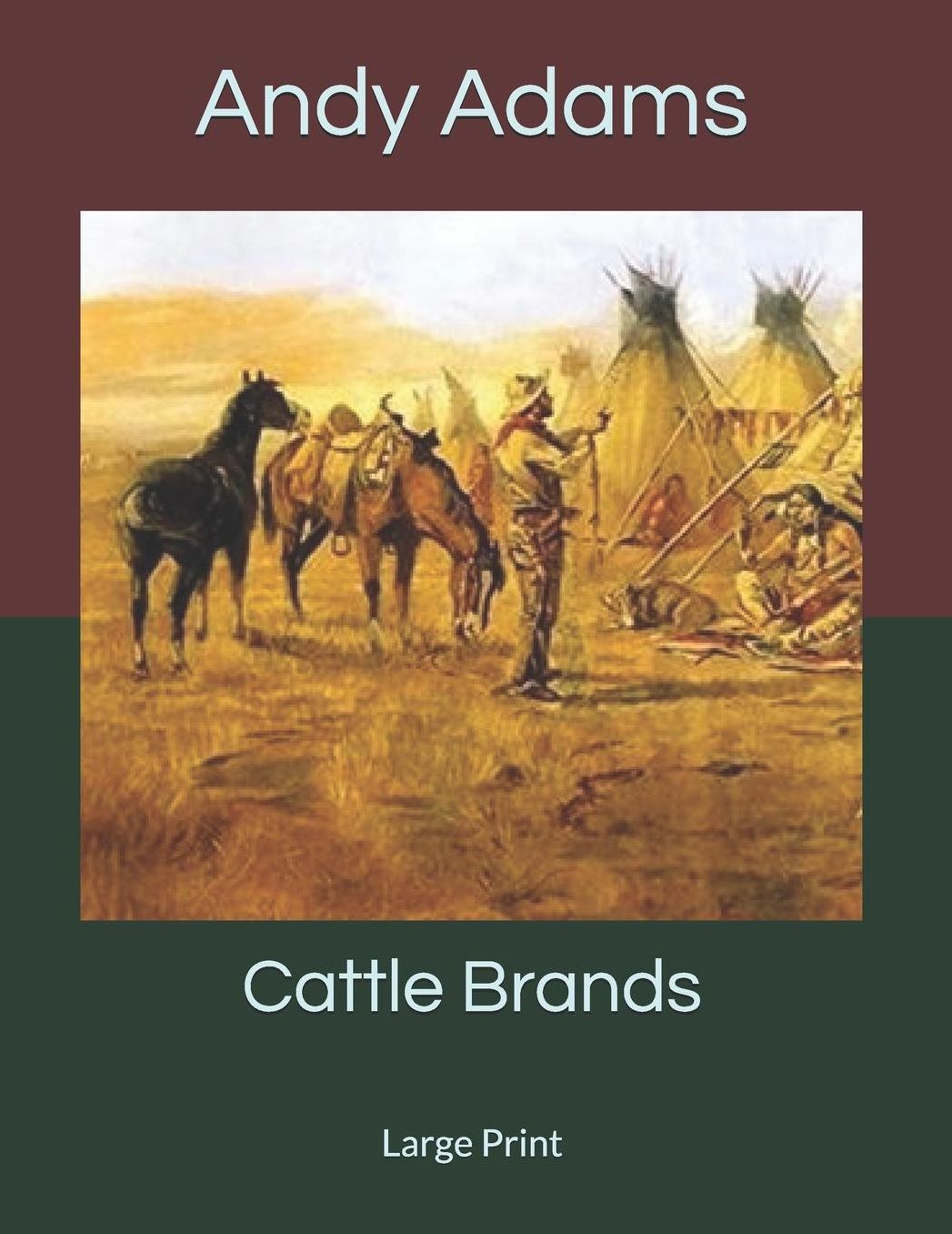 Cattle Brands: Large Print