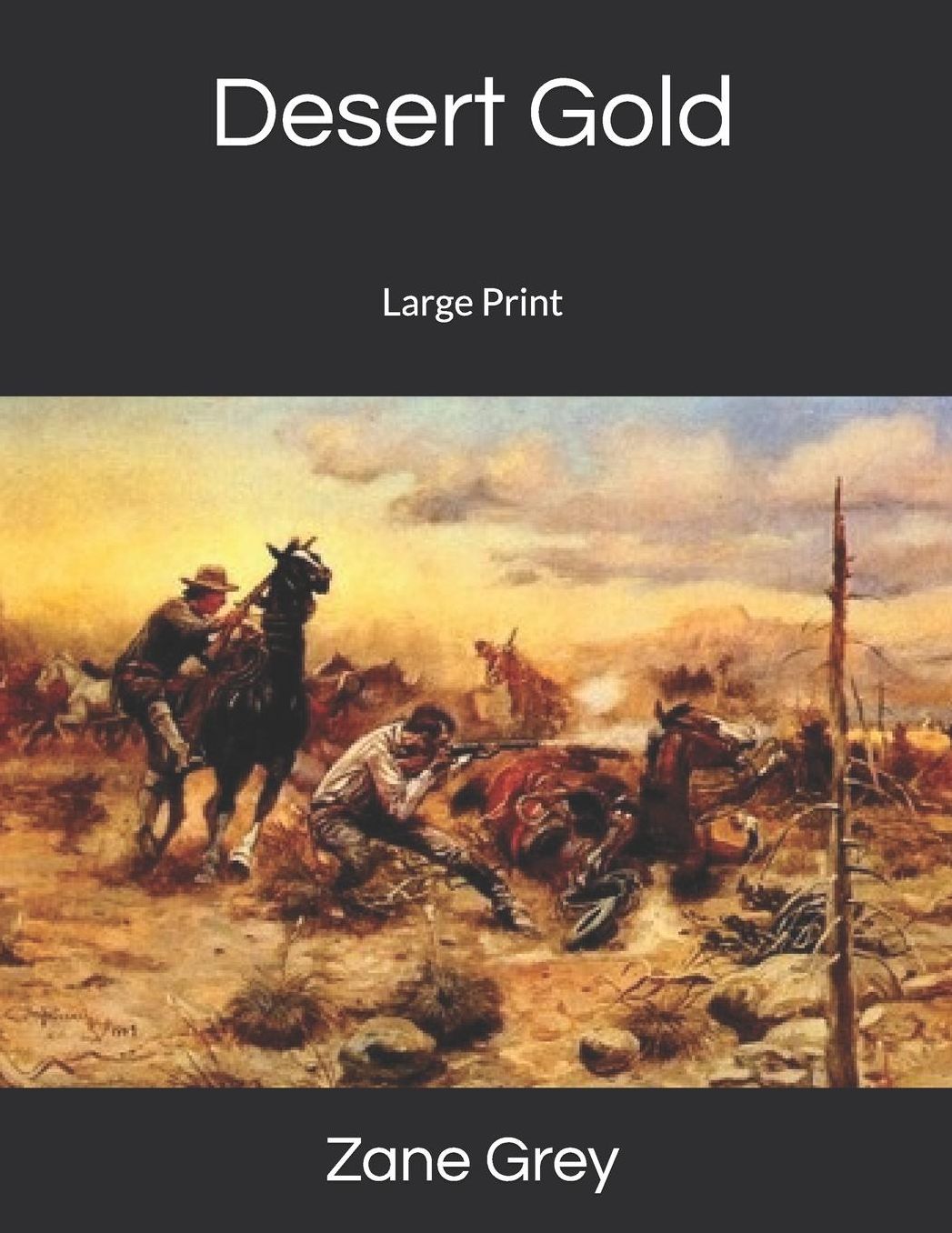 Desert Gold: Large Print