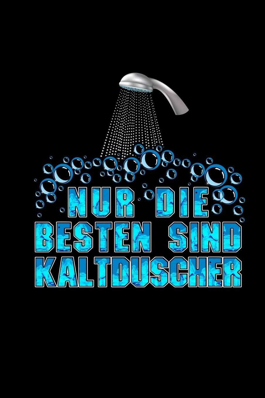Nur Die Besten Sind Kaltduscher: Notizblock Kariert A5 - Neujahresschwimmen Schwimmer Taucher Unverfrorene Lehrer Geschenke