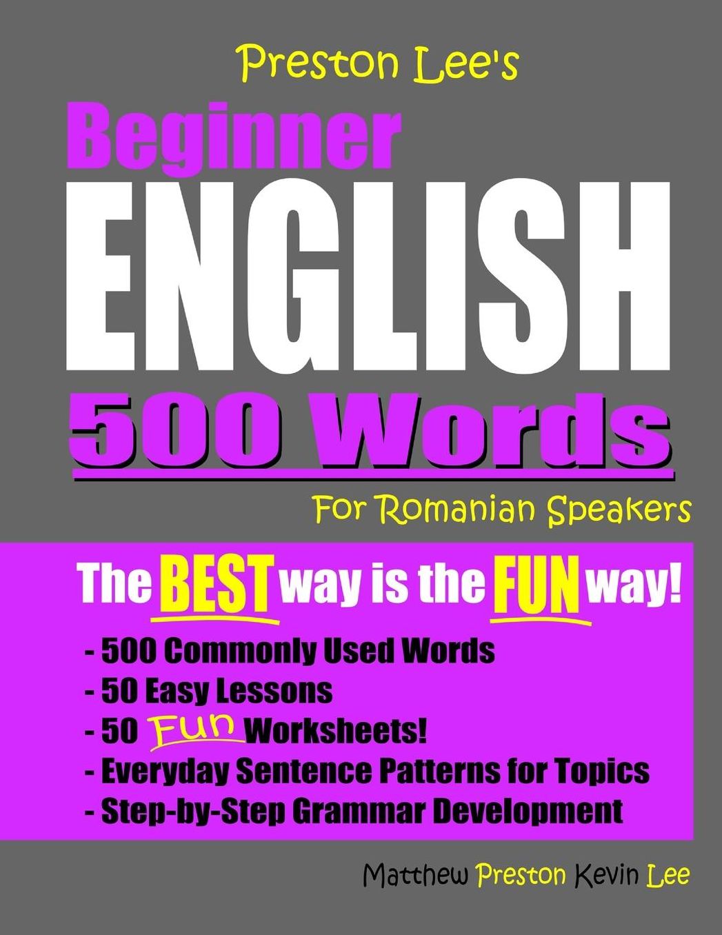 Preston Lee's Beginner English 500 Words For Romanian Speakers